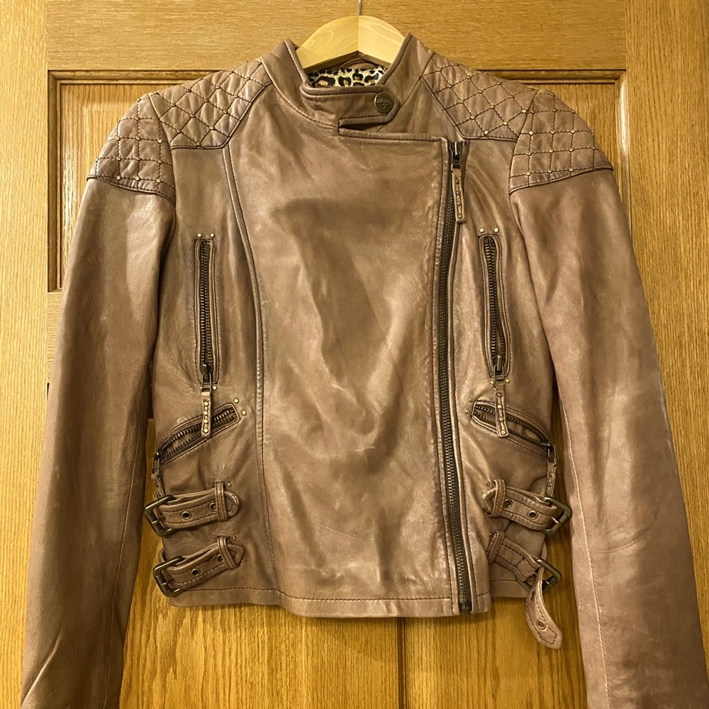 Old Gringo Leather Moto Jacket SZ Small